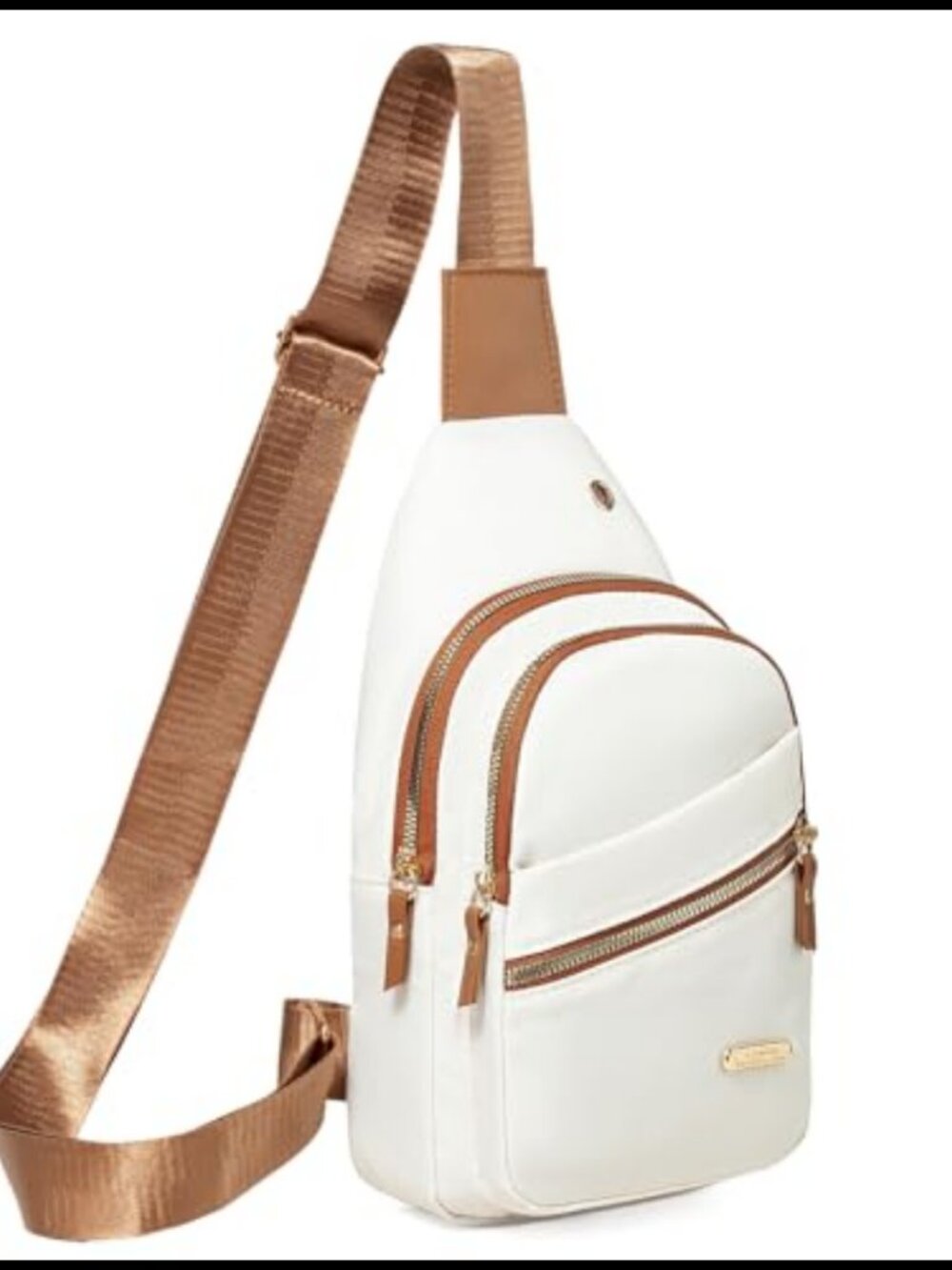 Water-Resistant Nylon Sling Bag Crossbody Hiking Daypack